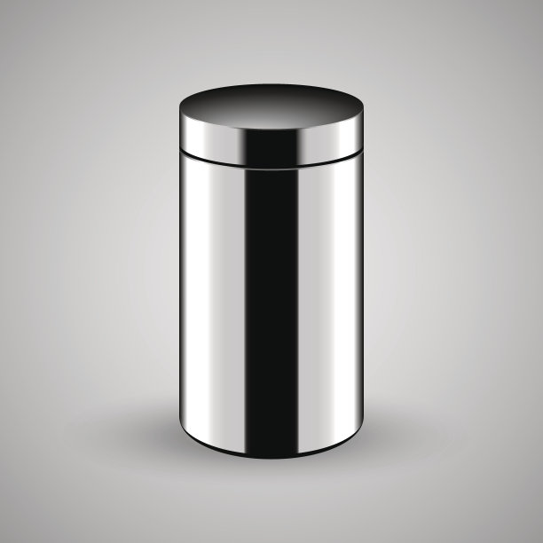 金属垃圾桶图标图片下载