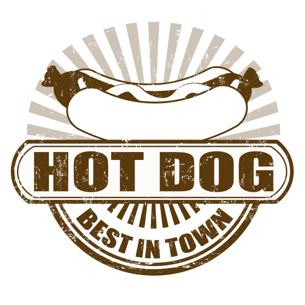 热狗邮票图片下载