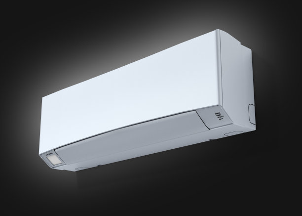 空调上的黑色渐变背景3d图片下载