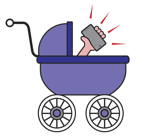 有手机的宝宝图片下载