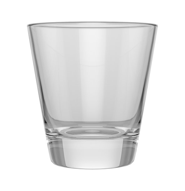 白背景上的空杯子，模拟图片下载