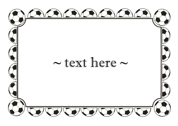 足球框架图片下载