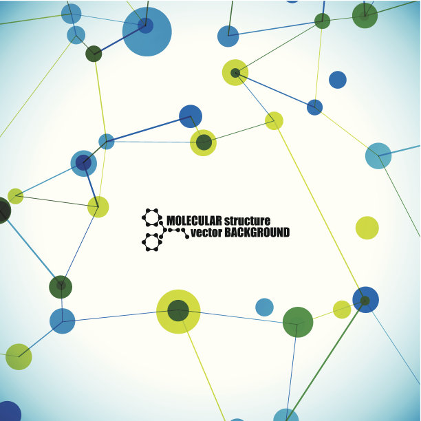 美丽的分子结构图片下载