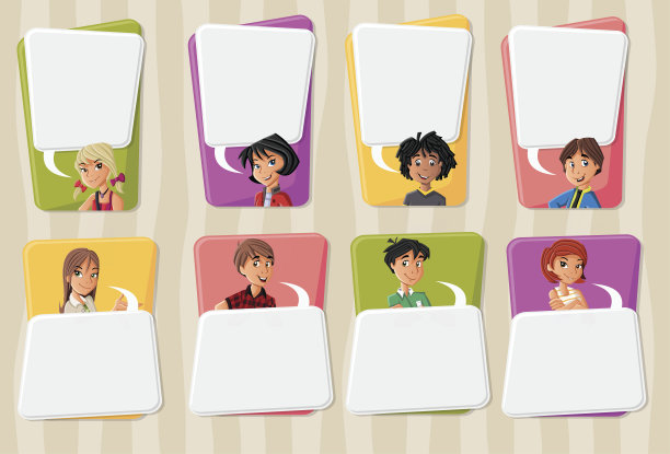 卡通青少年说图片下载