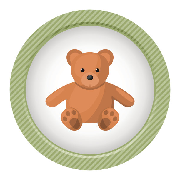 泰迪彩色图标图片下载