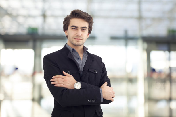 年轻商人的肖像图片下载