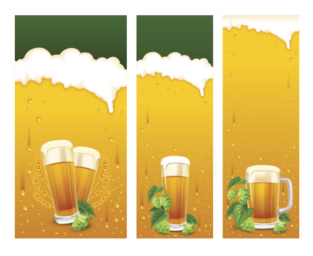 啤酒的横幅图片下载