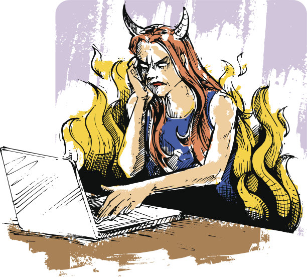 嫉妒的女人图片下载