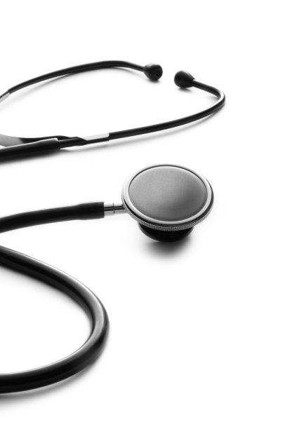 听诊器白色孤立图片下载