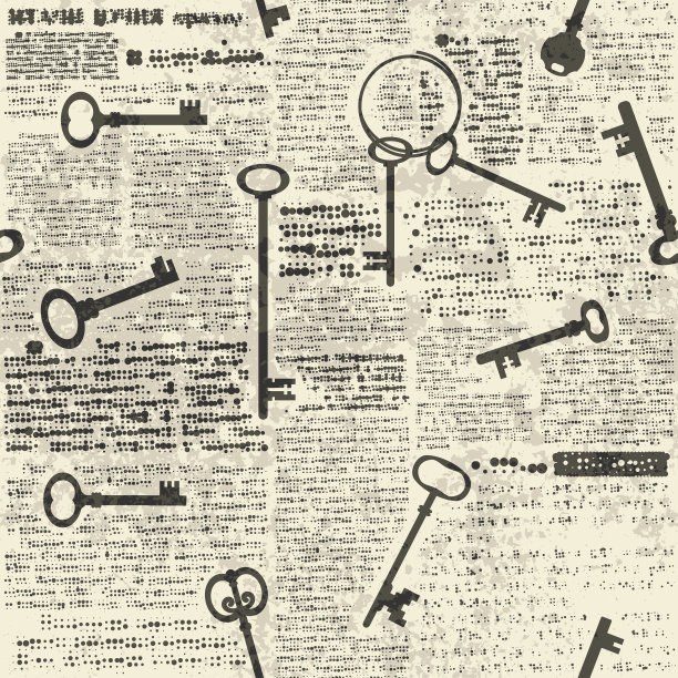 用钥匙模仿报纸图片下载