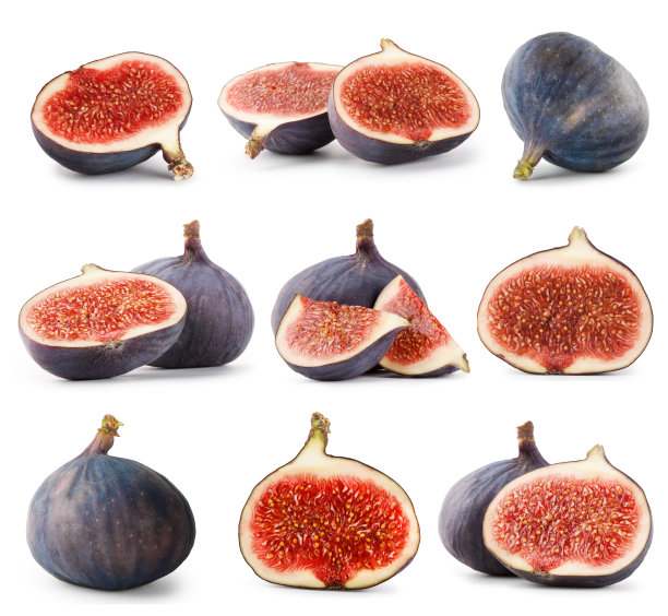 放置多汁的成熟无花果图片下载