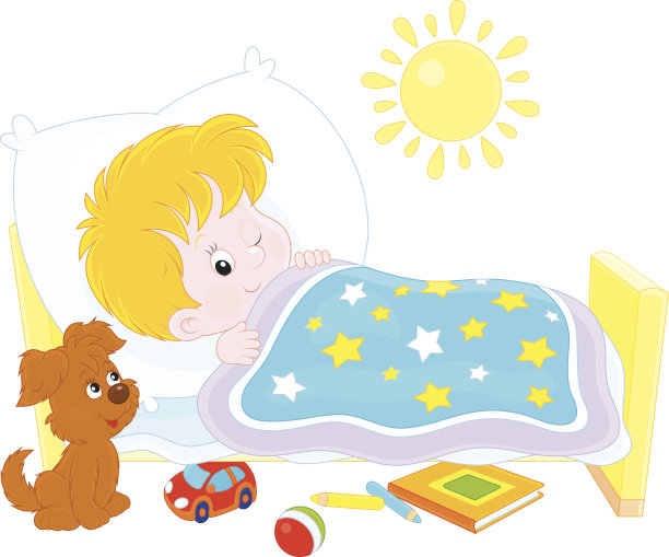 男孩醒来图片下载