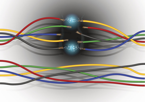 带有电火花的电线图片下载