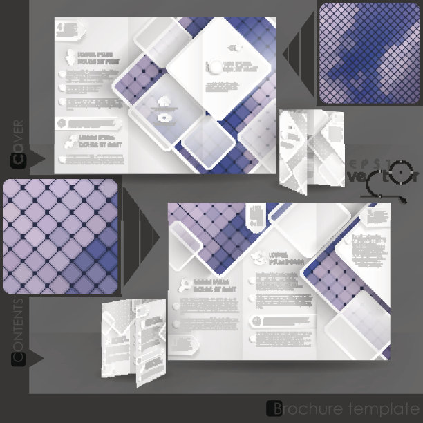 商业宣传册模板设计图片下载