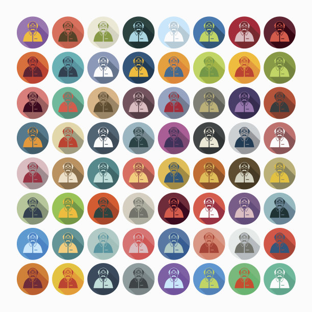 平面设计:老年人图片下载