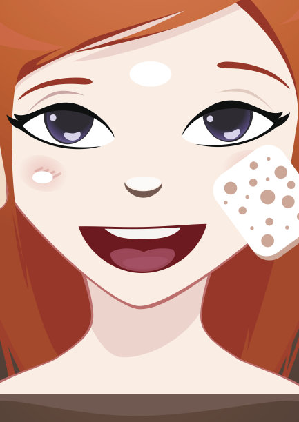 脸部特写图片下载