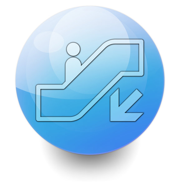 图标，按钮，象形文字自动扶梯下来图片下载