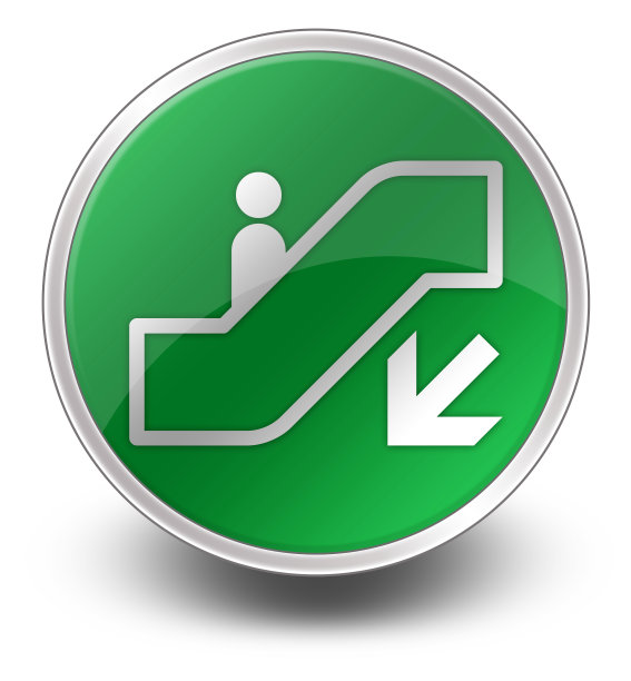 图标，按钮，象形文字自动扶梯下来图片下载