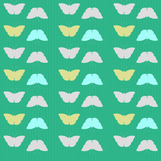 无缝的蝴蝶纹理图片下载