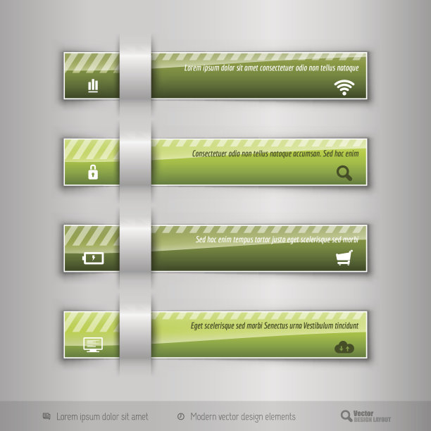 现代商业标签素材图片