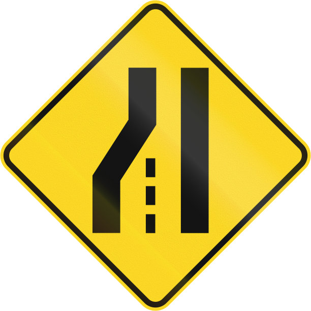 加拿大道路变窄图片下载