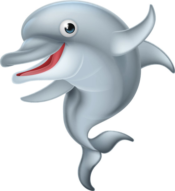 卡通海豚图片下载