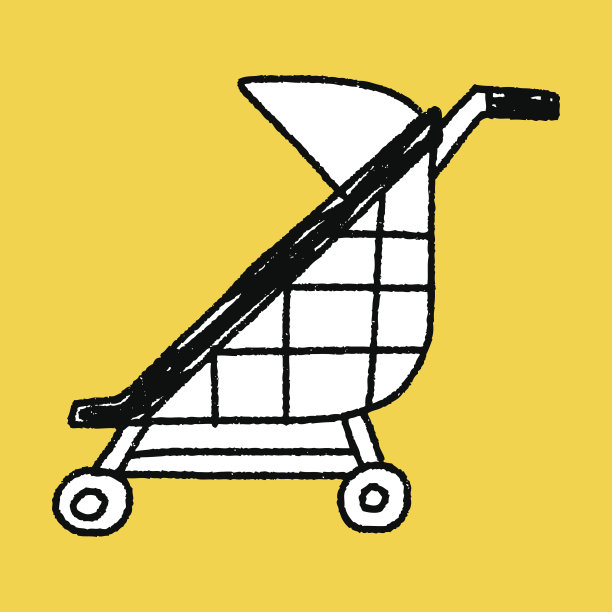 涂鸦推车图片下载