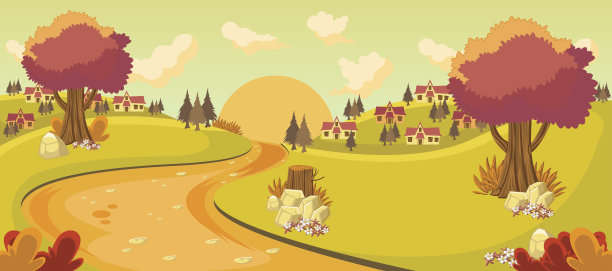 城市中的公园图片下载