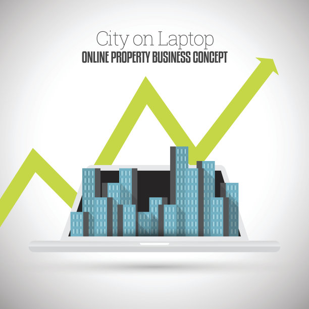 城市的笔记本电脑图片下载