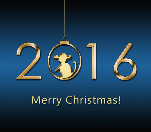 2016年新年快乐。岁次甲申(猴年)图片下载