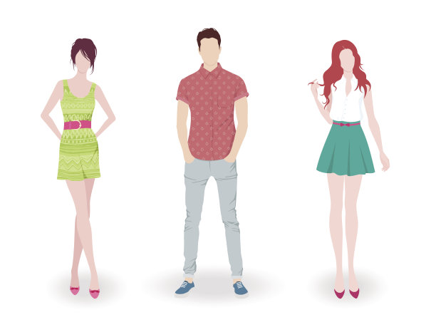 时尚的人图片下载