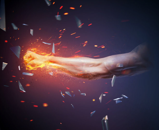 突破障碍的概念图图片下载