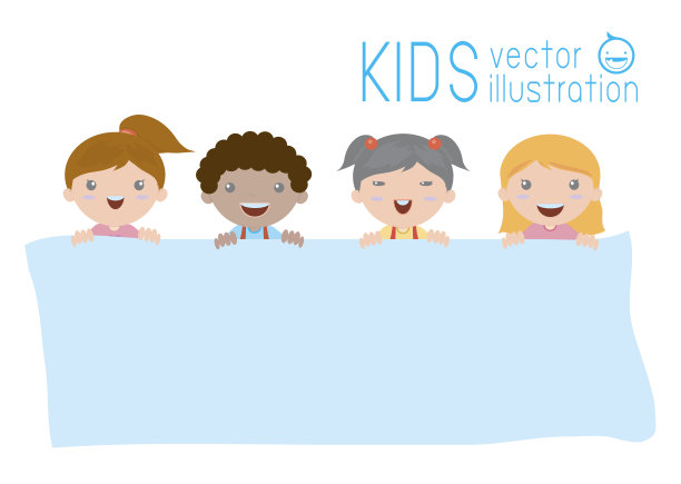 孩子们偷看海报后面图片下载