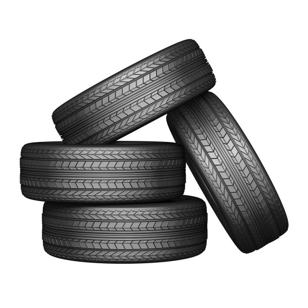 汽车轮胎孤立在白色背景上图片下载