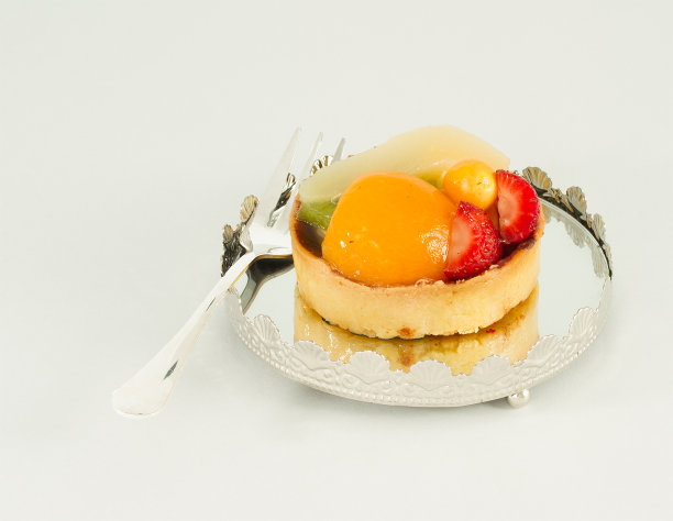 热带水果小果馅饼图片下载