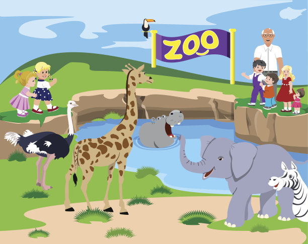 动物园里的孩子图片下载