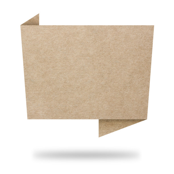 抽象折纸语音泡泡图片下载