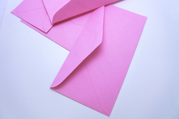 粉红色的信封图片下载