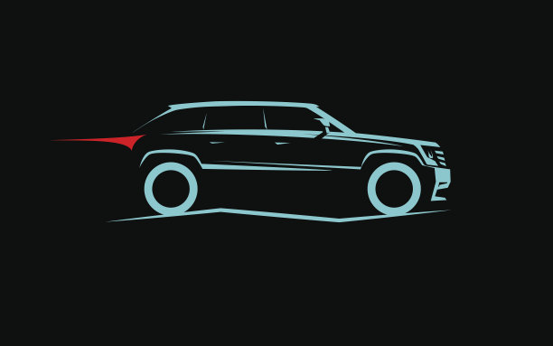 程式化的越野汽车图片下载