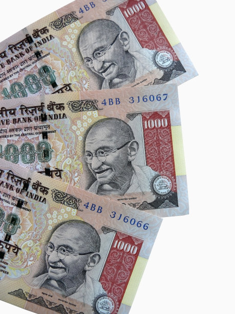 印度的货币图片下载