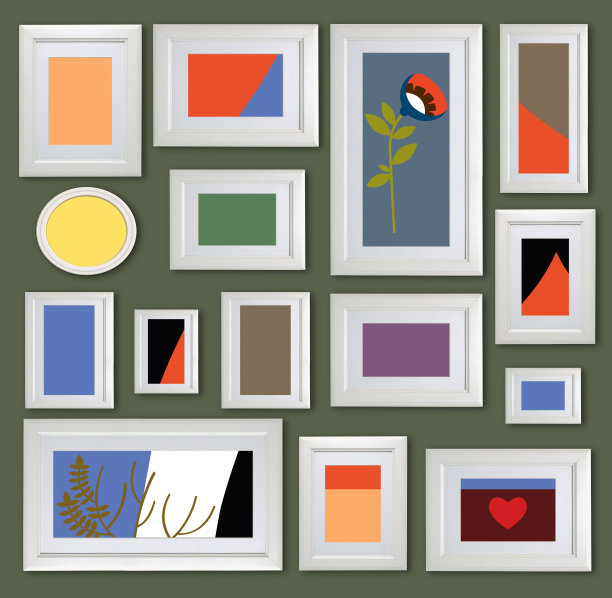 色彩斑斓的帧图片下载