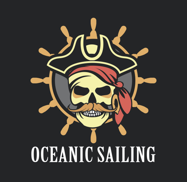 海洋象征头骨图片下载