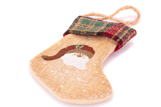 圣诞礼物的袜子图片下载