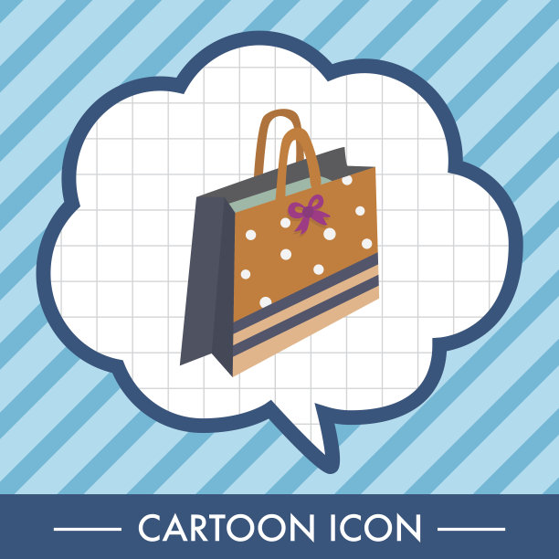 礼品主题平面图标元素背景，eps10图片下载