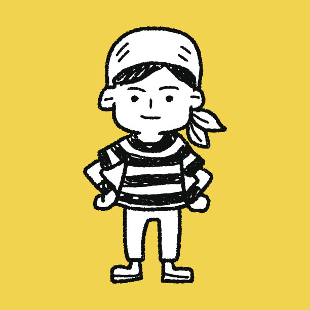 海盗水手涂鸦图片下载