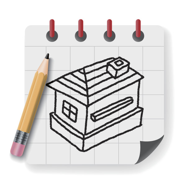 涂鸦的房子图片下载