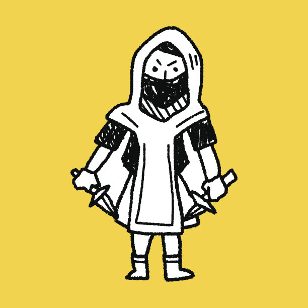 忍者涂鸦图片下载