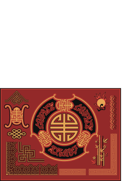 一套中国设计元素图片下载