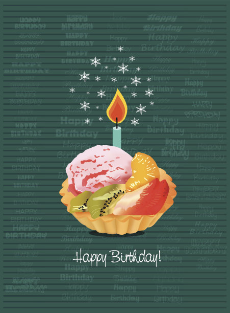 向量的生日蛋糕图片下载