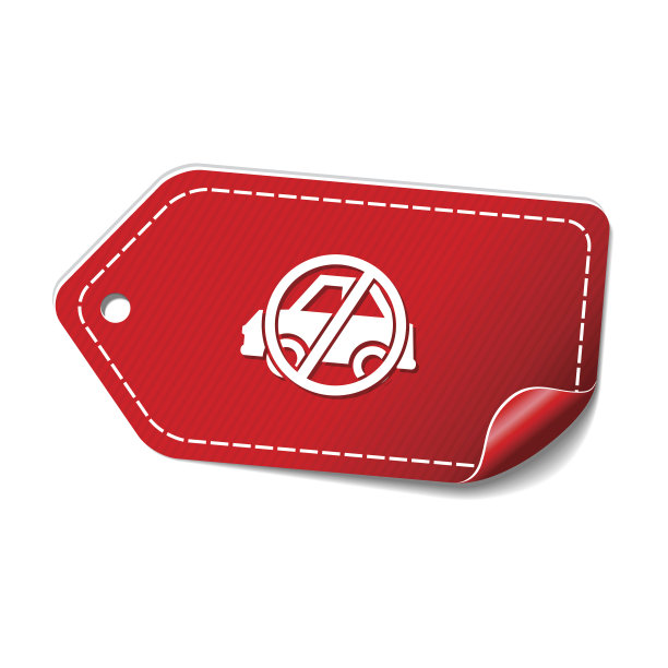 没有停车红色矢量图标设计图片下载